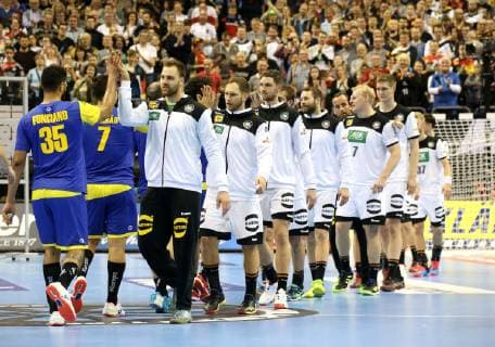 GER Germany vs. Brazil 12 01 2019 Mercedes Benz Arena Berlin GER Germany vs. Brazil in the picture The German team is in the match with the Brazilians nordphotox xEngler nph00076