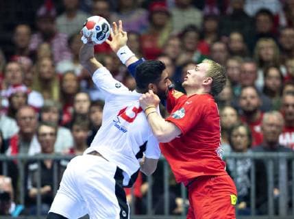 Rene Toft Hansen of Denmark during the IHF Handball World Championship Group C match between Denmark and Tunisia in Herning Denmark Saturday Jan 12 2019 Herning Jutland Denmark, detectedSourceLanguage  Copyright: HenningxBagger HenningxBaggerx COP101 spdk20190112-210556-L