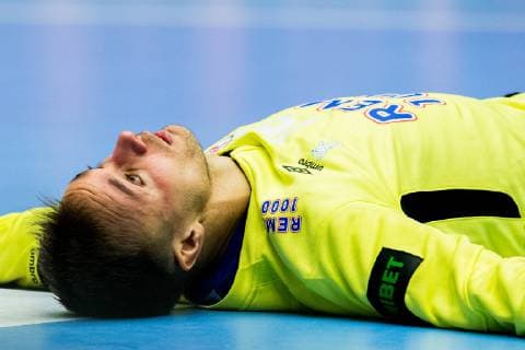 190112 Goalkeeper Espen Christensen of Norway during the IHF World Handball Championship match between Norway and Saudi Arabia on January 12 2019 in Herning Photo Jon Olav Nesvold BILDBYRAN kod JE 160396, detectedSourceLanguage  Copyright: JONxOLAVxNESVOLD BB190112JE164