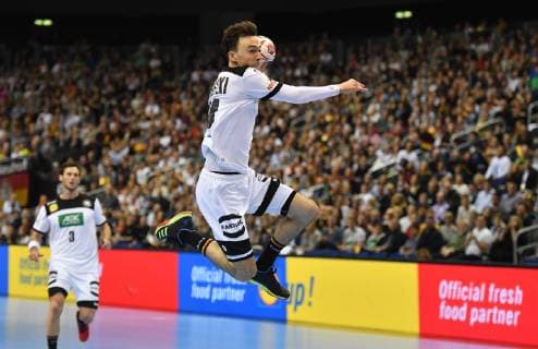 Patrick Groetzki Germany at litter Germany Brazil Germany Brazil Brasilia France IHF Handball World Championship 2019 Hanball World Championship 2019 Men Men Men Men Handball Germany Germany Germany preliminary round Group A group A Berlin 12 1 2019