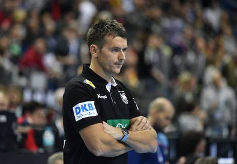 Christian Prokop Trainer Germany Germany on the sidelines Germany Brazil Germany Brasilia France IHF Handball World Championship 2019 Hanball World Championship 2019 Men Men Men Men Handball Germany Germany Germany Preliminary Round Group A group A Berlin 12 1 2019