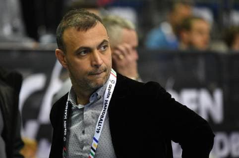 Bob Hanning Vice President DHB before the match Germany Brazil Germany Brasilia France IHF Handball World Championship 2019 Hanball World Championship 2019 Men Men Men Men Handball Germany Germany Germany Preliminary round Group A group A Berlin 12 1 2019