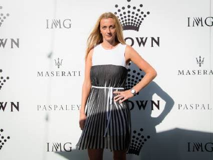 January 13, 2019 - Melbourne, AUSTRALIA - Petra Kvitova of the Czech Republic on the red carpet of the Crown IMG Tennis Party ahead of the 2019 Australian Open Grand Slam tennis tournament 2019 Australian Open - 13 Jan - ZUMAa181 20190113_zaa_a181_096 Copyright: xAFP7x