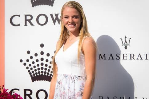January 13, 2019 - Melbourne, AUSTRALIA - Katie Swan of Great Britain on the red carpet of the Crown IMG Tennis Party ahead of the 2019 Australian Open Grand Slam tennis tournament 2019 Australian Open - 13 Jan - ZUMAa181 20190113_zaa_a181_076 Copyright: xAFP7x