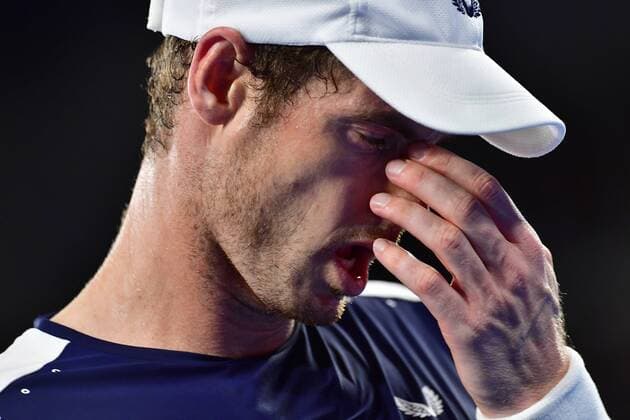 Australian Open - Andy Murray - Grande Bretagne - dernier match TENNIS : Australian Open - Melbourne - 14 01 2019 chryslenecaillaud panoramic 