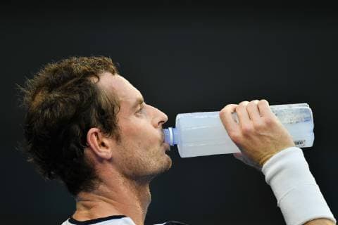 January 14, 2019: Andy Murray in action in the first round match against 22nd seed Roberto Bautista Agut on day one of the 2019 Australian Open Grand Slam tennis tournament in Melbourne, Australia. Cal Media Tennis 2019: Australian Open Day One 14 Jan - ZUMAc04_ 20190114_zaf_c04_084 Copyright: xSydneyxLowx