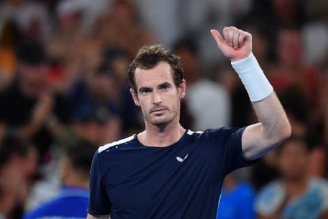 Andy Murray TENNIS : Australian Open 2019 - 14 01 2019 AntoineCouvercelle Panoramic 