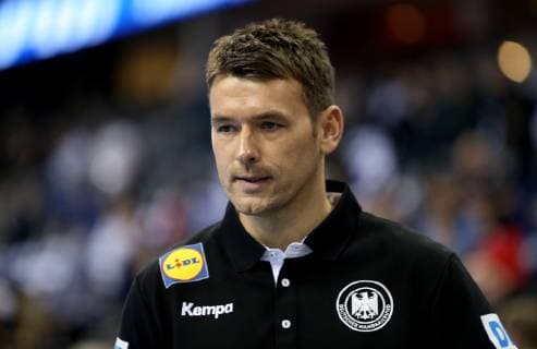 Coach Christian Prokop Germany before the match Russia vs. Germany of the Handball World Championship 2019 of the Men on 14 01 2019 in the Mercedes Benz Arena in Berlin Handball World Championship 2019 Group A Germany Russia Russia