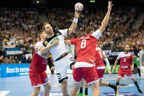17 Steffen Weinhold Germany Russia vs. Germany World Handball Championship Men 14 01 2019 Russia vs. Germany World Handball Championship Men 14 01 2019 Berlin Copyright: xEIBNER MichaelxSchmidtx EP_MST