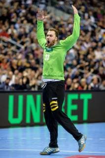 Germany vs. Russia Handball World Championship 2019 14 01 2019 Goalkeeper Andreas Wolff GER 33 at the match between Russia and Germany at the Handball World Championship in Berlin on 14 01 2019 Berlin BER Germany Mercedes Benz Arena