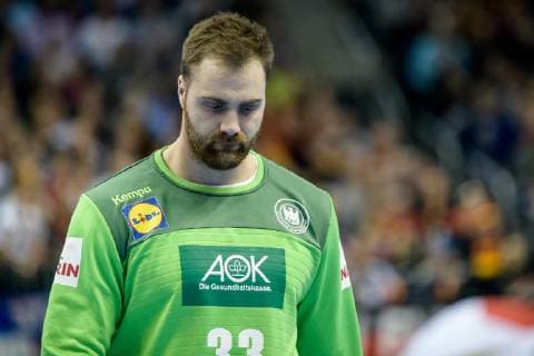 Germany vs Russia Handball World Championship 2019 14 01 2019 Goalkeeper Andreas Wolff GER 33 at the match between Russia and Germany at the Handball World Championship in Berlin on 14 01 2019 Berlin BER Germany Mercedes Benz Arena