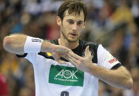 HANDBALL WM 2019 RUSSIA vs GERMANY 14 01 2019 GROUP A RUSSIA vs GERMANY Uwe Gensheimer GER rene vigneron Â© rscp photo net