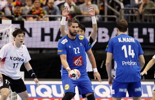 Luka Karabatic Kentin Mahe Sport Handball World Championship World Championship Men Season 2018 2019 14 01 2019 France FRA vs Korea COR