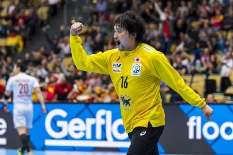 Munich Germany 14 January 2019 World Cup 2019 Men Group B Spain vs Japan Akihito Kai Japan Munich Olympic Hall Bavaria Germany