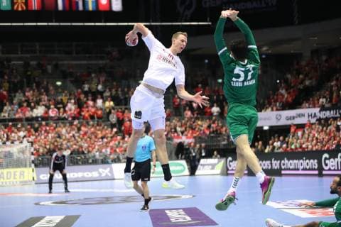 26th Mens Handball World Championship Denmark vs Saudi Arabia 14 01 19 Nikolaj Markussen Denmark 10 vs Alsalam Saudi Arabia 44 xmmkx