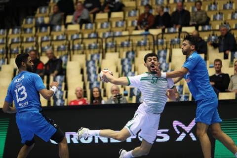 26th Mens Handball World Championship Saudi Arabia vs Tunisia 15 01 19 Alsalam Saudi Arabia 44 in attack xmmkx