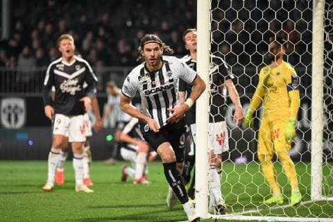 Sport Bilder des Tages 04 MATEO PAVLOVIC (SCO) - JOIE FOOTBALL : Angers vs Bordeaux - Ligue 1 Conforama - 15 01 2019 FEP Panoramic 