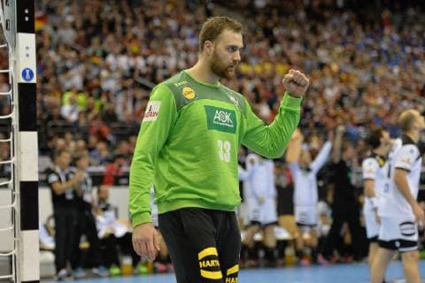 Handball Men World Championship 2019 in Germany and Denmark Group A 4 Matchday Germany France TW Andreas Wolff Nr 33 Germany 15 01 19 Copyright: xMichaelxHundtx xMatthiasxKochx