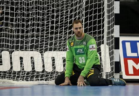 15 01 2019 Handball IHF World Championship Denmark and Germany 2019 Preliminary Round Group A Germany France in the Mercedes Benz Arena Berlin Goalkeeper Andreas Wolff Germany