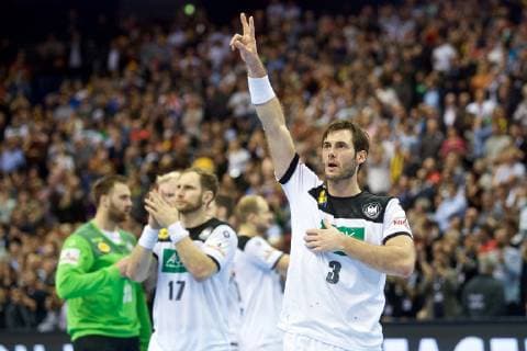 Handball Berlin 15 01 2019 World Championship 2019 World Championship Men Group A Germany GER France FRA Uwe Gensheimer Germany No 03
