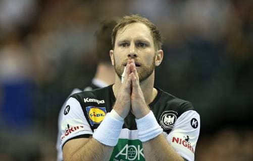 15 01 2019 Handball IHF World Championship Denmark and Germany 2019 Preliminary Round Group A Germany France in the Mercedes Benz Arena Berlin Steffen Weinhold Germany