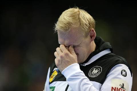 15 01 2019 Handball IHF World Championship Denmark and Germany 2019 Preliminary round Group A Germany France in the Mercedes Benz Arena Berlin Patrick Wiencek Germany