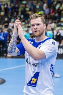 Munich Germany 16 January 2019 World Cup 2019 Men Group B Japan vs. Iceland Arnor Gunnarsson Island Jubel Freude Emotion Munich Olympic Hall Bayern Germany