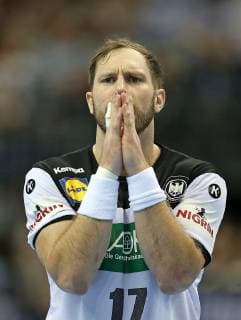 15 01 2019 Handball IHF World Championship Denmark and Germany 2019 Preliminary Round Group A Germany France in the Mercedes Benz Arena Berlin Steffen Weinhold Germany