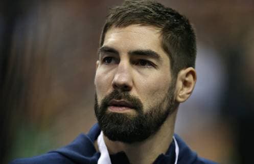 15 01 2019 Handball IHF World Championship Denmark and Germany 2019 Preliminary round Group A Germany France in the Mercedes Benz Arena Berlin Nikola Karabatic France