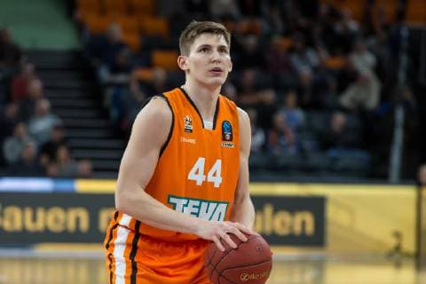 New Ulm Germany 16 01 2019 Eurocup 13 day ratiopharm ulm vs locomotive Kuban Krasnodar David Kraemer Ulm in action Harry Langer DeFodi eu DeFodi541