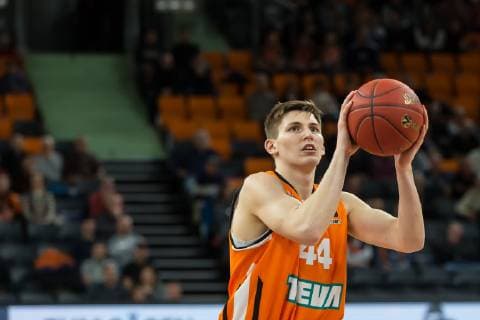 New Ulm Germany 16 01 2019 Eurocup 13 day ratiopharm ulm vs locomotive Kuban Krasnodar David Kraemer Ulm in action Harry Langer DeFodi eu DeFodi541