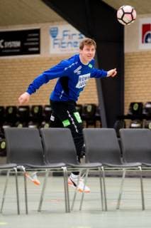 190117 Göran Johannessen of Norway during a training session on January 17 2019 in Herning Photo Jon Olav Nesvold BILDBYR N kod JE 160404,  Copyright: JONxOLAVxNESVOLD BB190117JE041