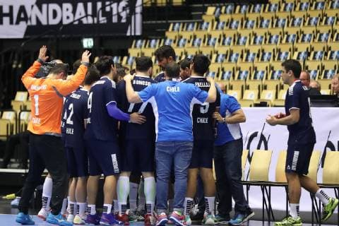 26th Mens Handball World Championship Chile vs Saudi Arabia 17 01 19 Team Chile xmmkx