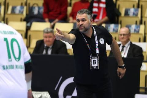 26th Mens Handball World Championship Chile vs. Saudi Arabia 17 01 19 Denic B Boris Saudi Arabia coach gesticulated xmmkx