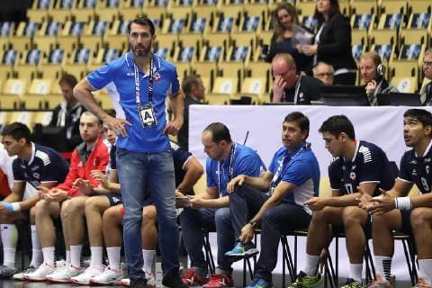 26th Mens Handball World Championship Chile vs Saudi Arabia 17 01 19 Mateo Garralda Chile Coach xmmkx