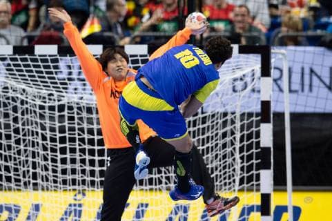 Handball WM Brazil Korea on 17 01 2019 in the Mercedes Benz Arena in Berlin Jose TOLEDO Brazil xMNx