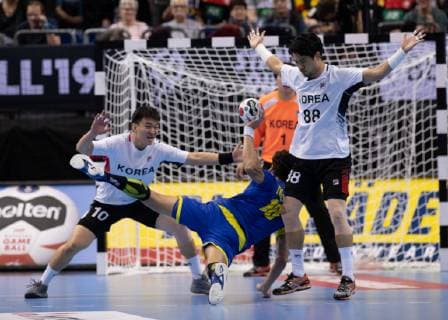 Handball WM Brazil Korea on 17 01 2019 in the Mercedes Benz Arena in Berlin Jose TOLEDO Brazil xMNx