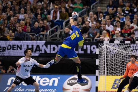 Handball WM Brazil Korea on 17 01 2019 in the Mercedes Benz Arena in Berlin Jose TOLEDO Brazil xMNx