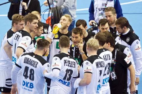 Handball Berlin 17 01 2019 World Championships 2019 Mens World Championships Group A Germany GER Serbia SRB Christian Prokop Germany Coach