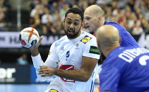 Melvyn Richardson France at the match France against Russia of the Handball World Championship 2019 of Men on 17 01 2019 at the Mercedes Benz Arena in Berlin Handball World Championship 2019 Group A France Russia Russia