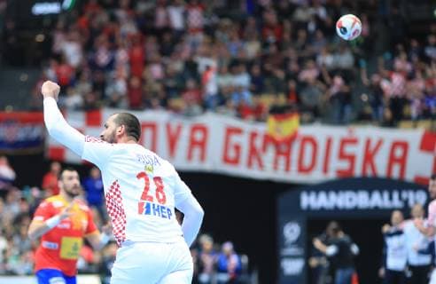 PXL_2019 World Men s Handball Championship, Croatia vs. Spain 17.01.2019., Olympiahalle, München, Germany - 2019 World Men s Handball Championship, Group B, Round 5, Croatia vs. Spain. Zeljko Musa.  SlavkoxMidzor PIXSELL