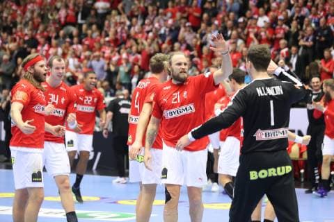 26th Mens Handball World Championship Denmark vs Norway 17 01 19 Cheers after victory xmmkx