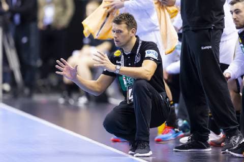 Coach Christian Prokop Germany vs Serbia Preliminary Round Handball IHF Handball World Championship 17 01 19 Berlin Berlin Germany Mercedes Benz Arena Copyright: xAgentur54Gradx xFelixxKoenigx
