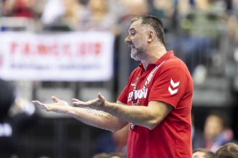 Coach Nenad Perunicic Germany vs Serbia Preliminary Round Handball IHF Handball World Championship 17 01 19 Berlin Berlin Germany Mercedes Benz Arena Copyright: xAgentur54Gradx xFelixxKoenigx