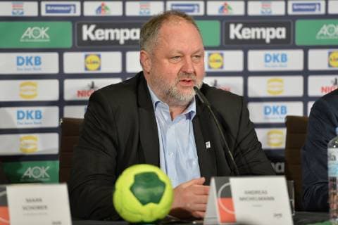 Handball Men World Championship 2019 in Germany and Denmark DHB Press Conference DHB President Andreas Michelmann 18 01 19 Copyright: xMichaelxHundtx xMatthiasxKochx