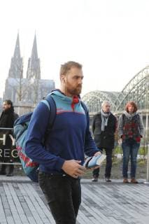 Sport Handball WM Main Round in Cologne Lanxess Arena Arrival of the German Handball National Team at Teamhotel Hyatt Andreas Wolff 18 01 19