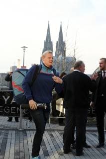 Sport Handball WM Main Round in Cologne Lanxess Arena Arrival of the German Handball National Team at Teamhotel Hyatt Patrick Wiencek 18 01 19