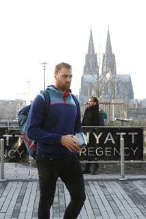 Sport Handball WM Main Round in Cologne Lanxess Arena Arrival of the German Handball National Team at Teamhotel Hyatt Andreas Wolff 18 01 19