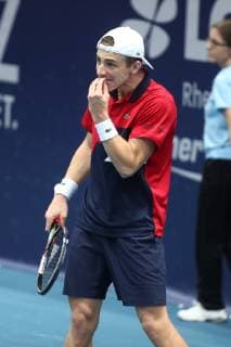 Tallon Griekspoor looks thoughtfully at Koblenz Open Tennis 18 01 2019 Koblenz Open Tennis 18 01 2019 Koblenz Copyright: xEIBNER RenexWeissx EP_RWS