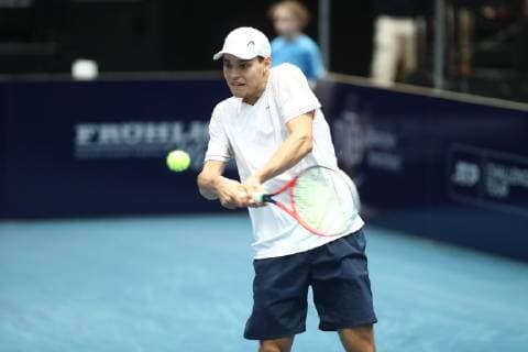Pavel Kotov Koblenz Open Tennis 18 01 2019 Koblenz Open Tennis 18 01 2019 Koblenz Copyright: xEIBNER RenexWeissx EP_RWS